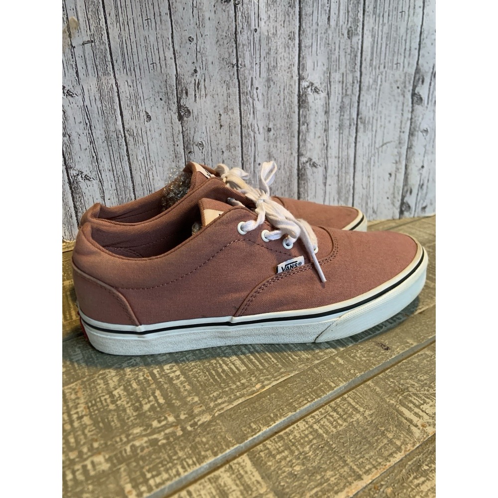 Vans Authentics Pink Orchid / True White Skate Shoes Sneakers‎ Womens Size 6